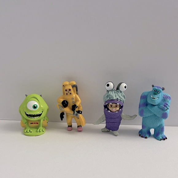 👿 Monsters Inc. Vintage Character Figurine Set - Picture 1 of 5